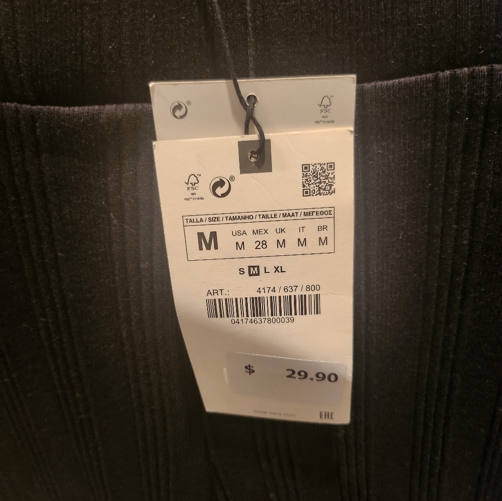 Zara Pants Size M NEW - Picture 3 of 7